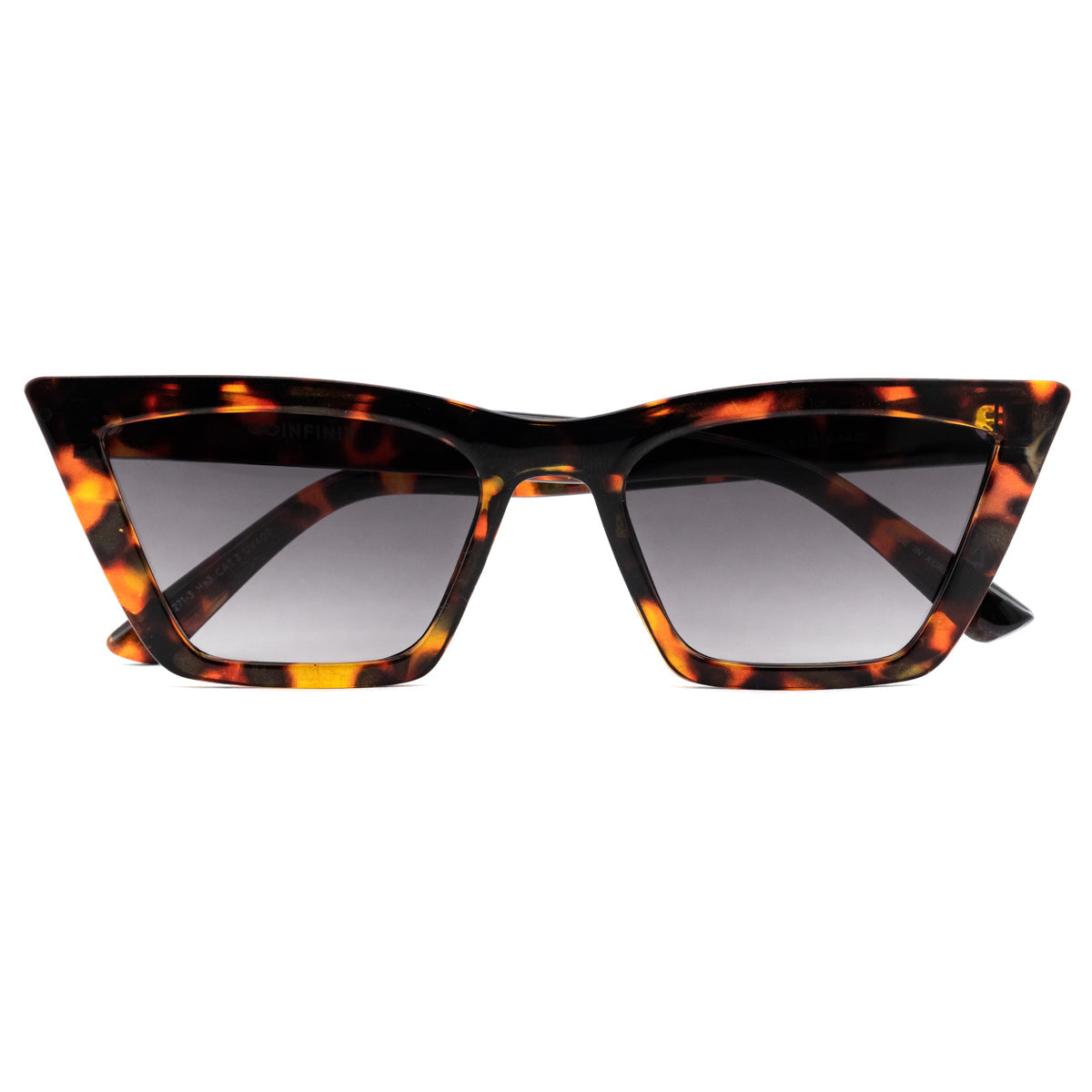 Óculos de sol Frida - Tartaruga - Lente Gradiente Cinza