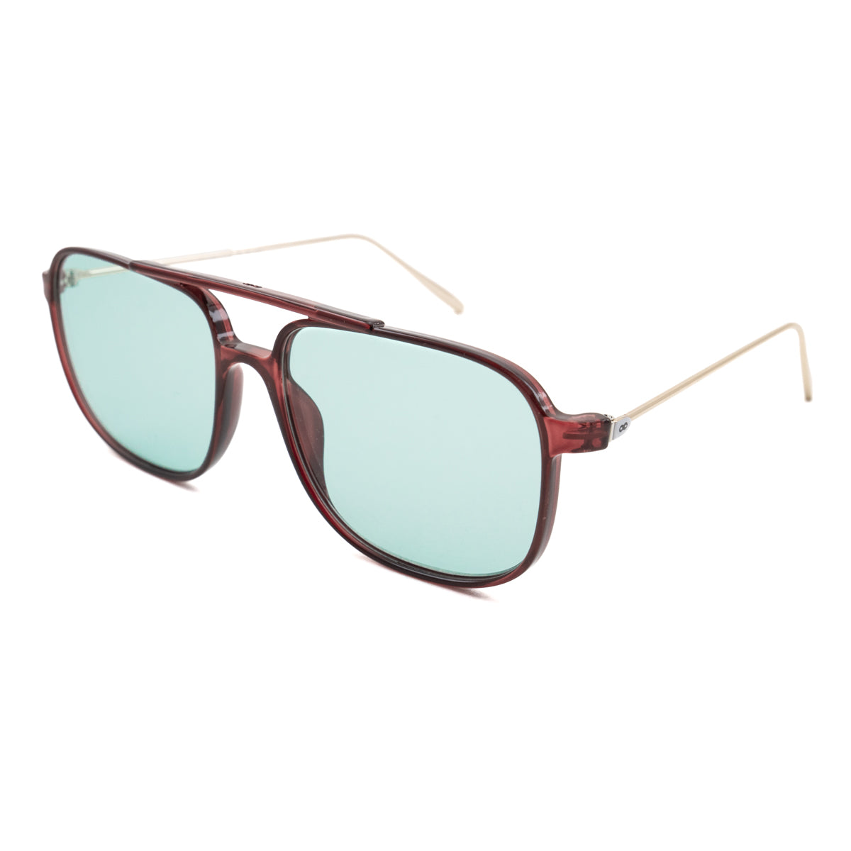 Óculos de Sol Caravan - Metal Chocolate - Lente Turquesa