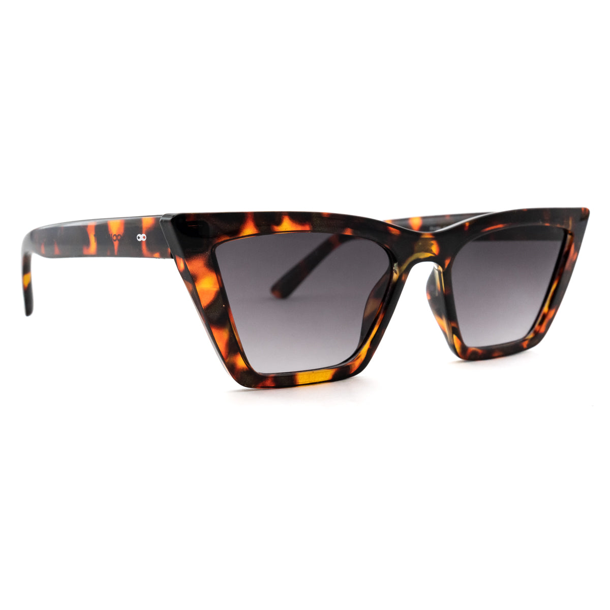 Óculos de sol Frida - Tartaruga - Lente Gradiente Cinza