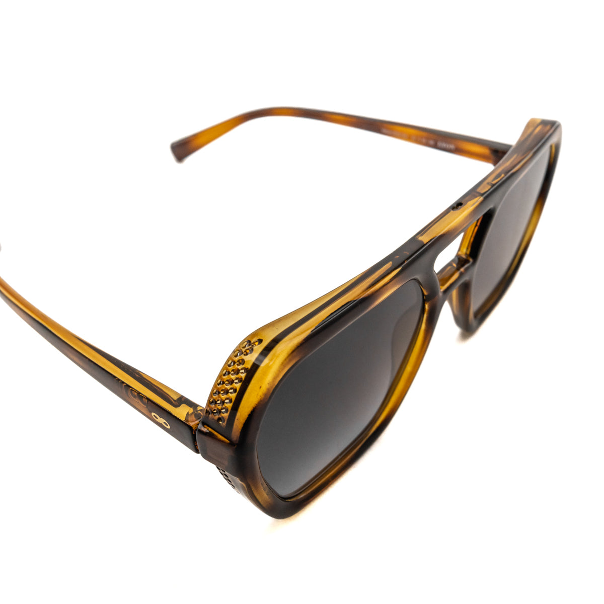 Óculos de sol Lyon - Tartaruga - lente degradada cinza