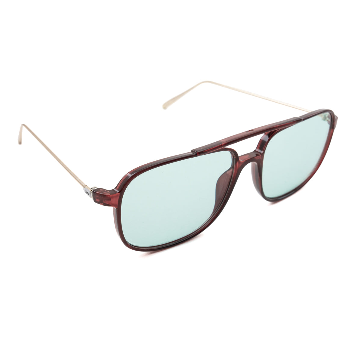 Óculos de Sol Caravan - Metal Chocolate - Lente Turquesa