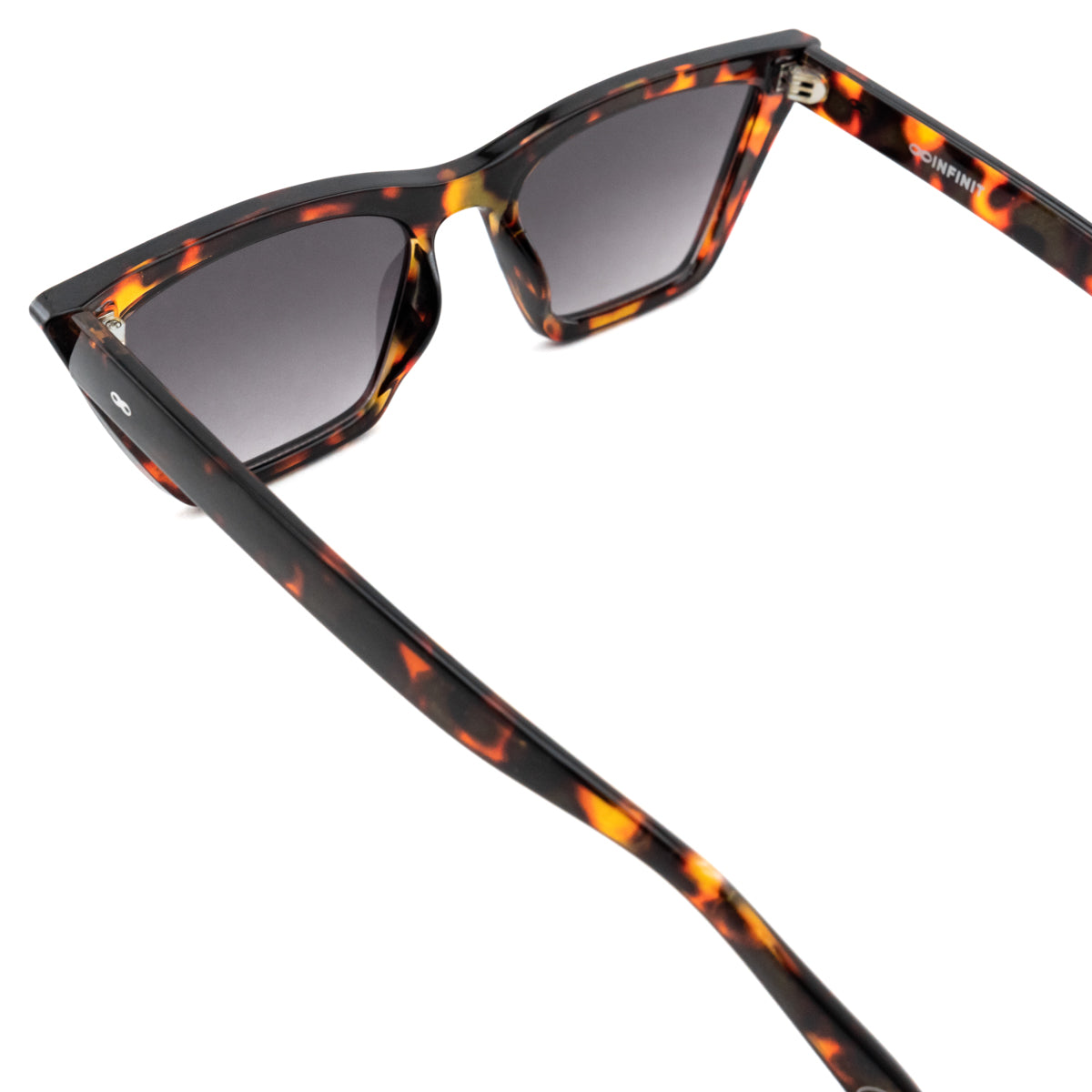 Óculos de sol Frida - Tartaruga - Lente Gradiente Cinza