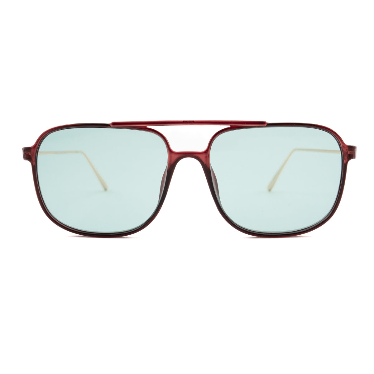 Óculos de Sol Caravan - Metal Chocolate - Lente Turquesa