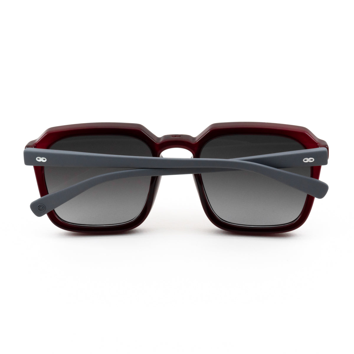 Óculos de sol Monaco - Borgonha - lente gradiente cinza