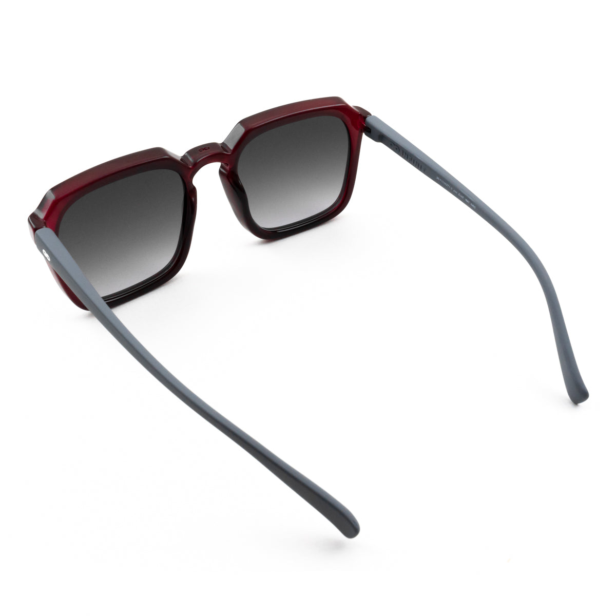 Óculos de sol Monaco - Borgonha - lente gradiente cinza