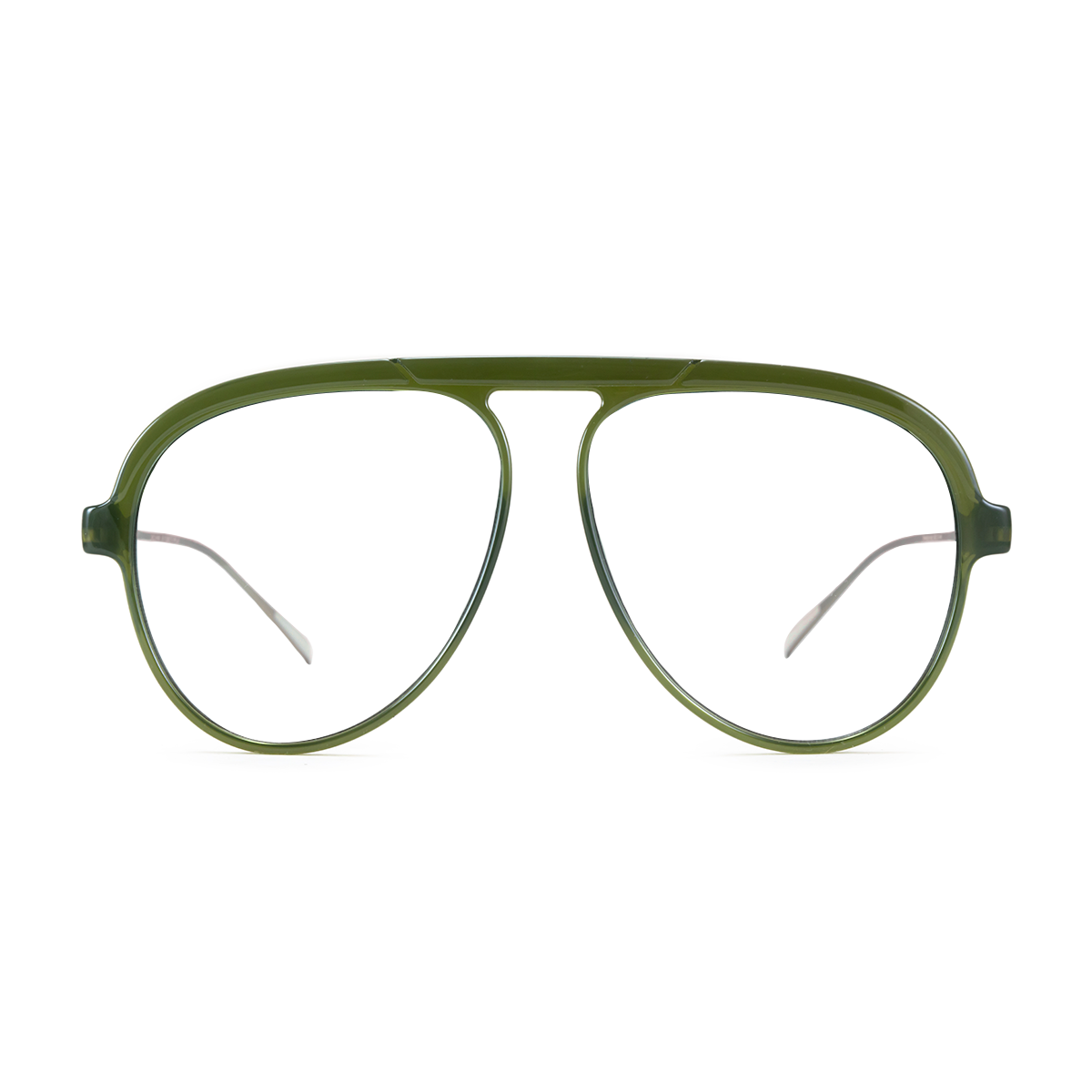 ÓCULOS DE GRAU Paris - Metal Verde Oliva