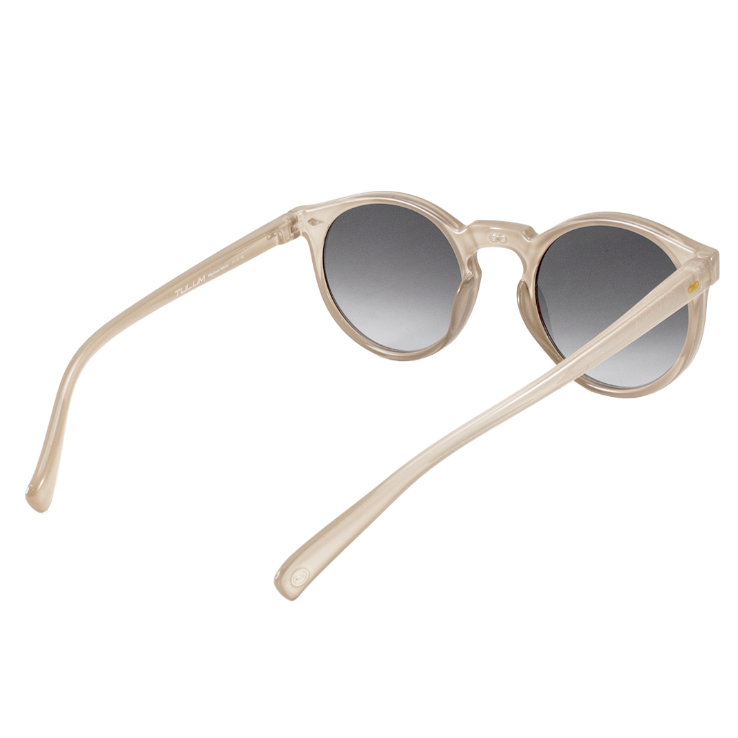 Óculos de sol Tulum - MARROM leitoso - Lente degradada cinza