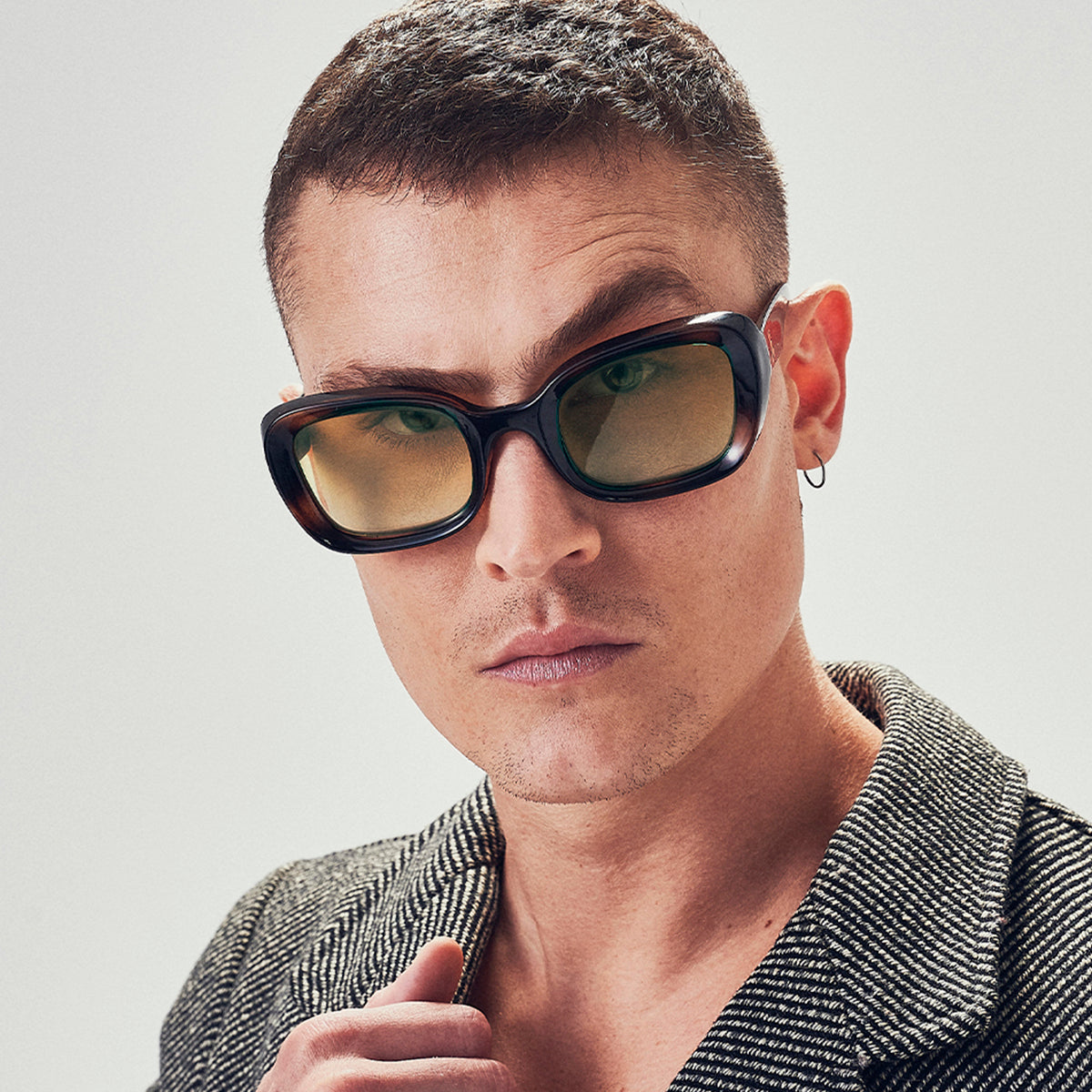 ÓCULOS DE SOL Turin - Tartaruga - Lente degradada Verde