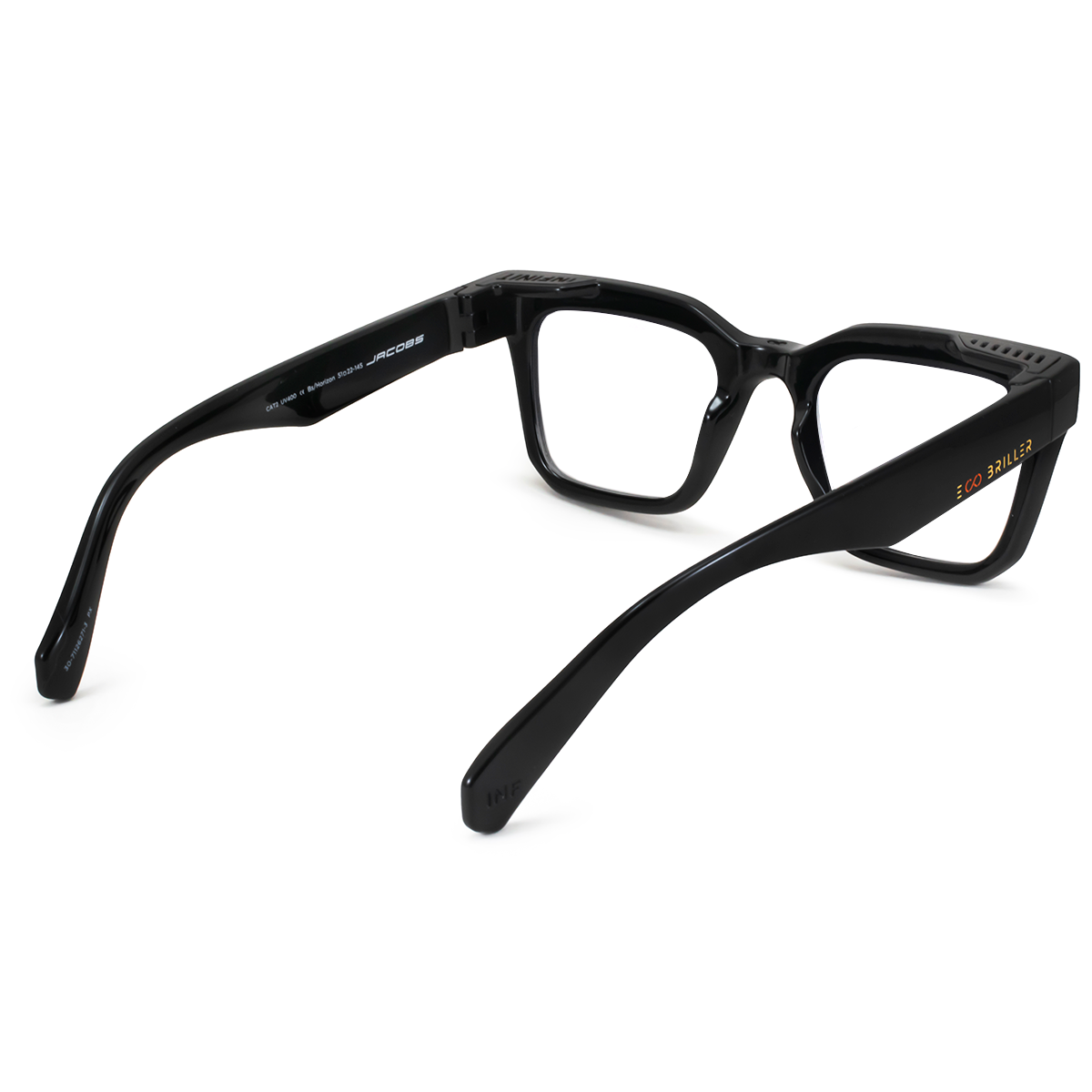 ÓCULOS DE GRAU Jacobs Eco Briller - Preto Brilhante