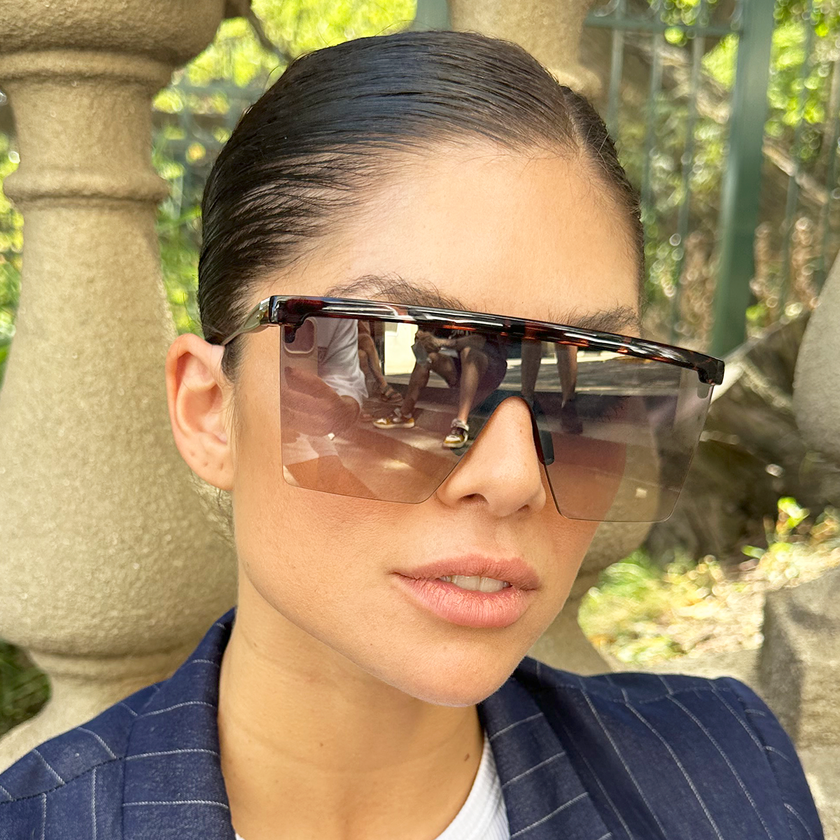 ÓCULOS DE SOL MOSCOW - Metal Tartaruga - Lente Café