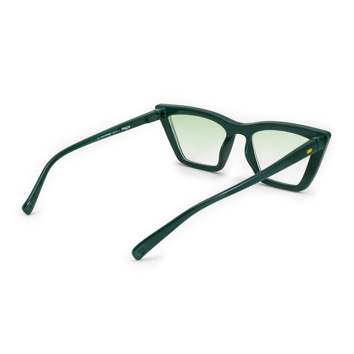 Óculos DE SOL Frida - Verde Bottega - Lente Degrade Verde