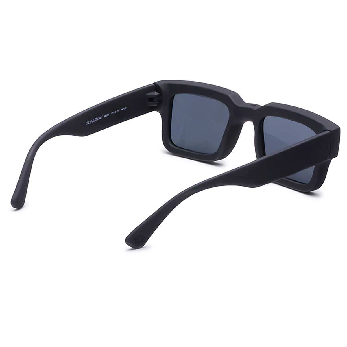 Óculos de sol Exclamation - Preto fosco - Lente cinza