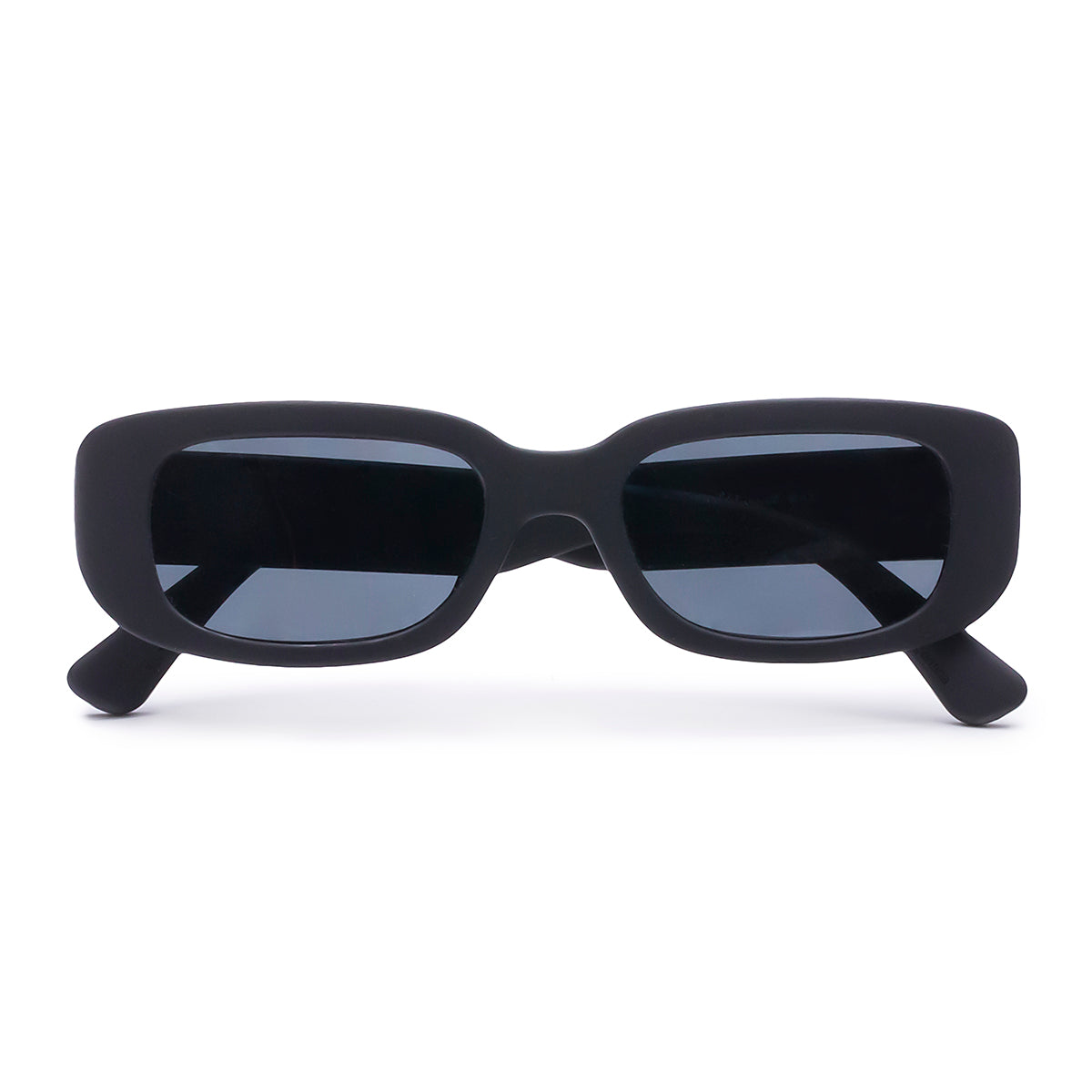 Óculos de sol New York - Preto Fosco - Lente cinza