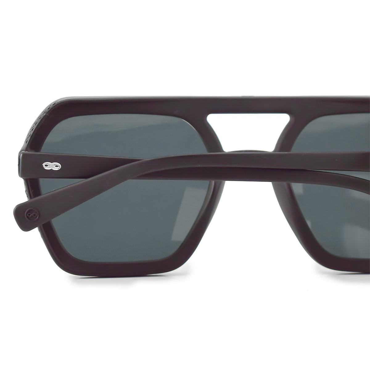 ÓCULOS DE SOL Lyon - Preto Fosco - Lente Cinza