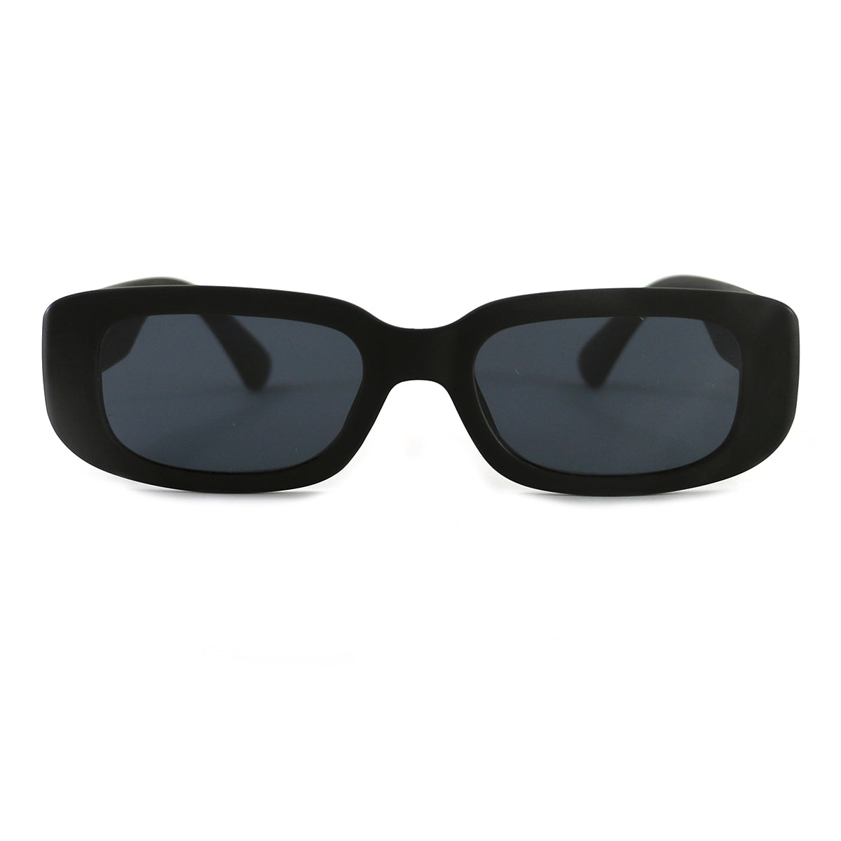 Óculos de sol New York - Preto Fosco - Lente cinza