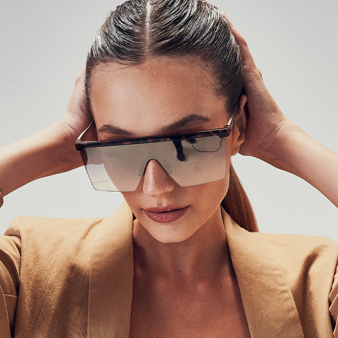 ÓCULOS DE SOL MOSCOW - Metal Tartaruga - Lente Café