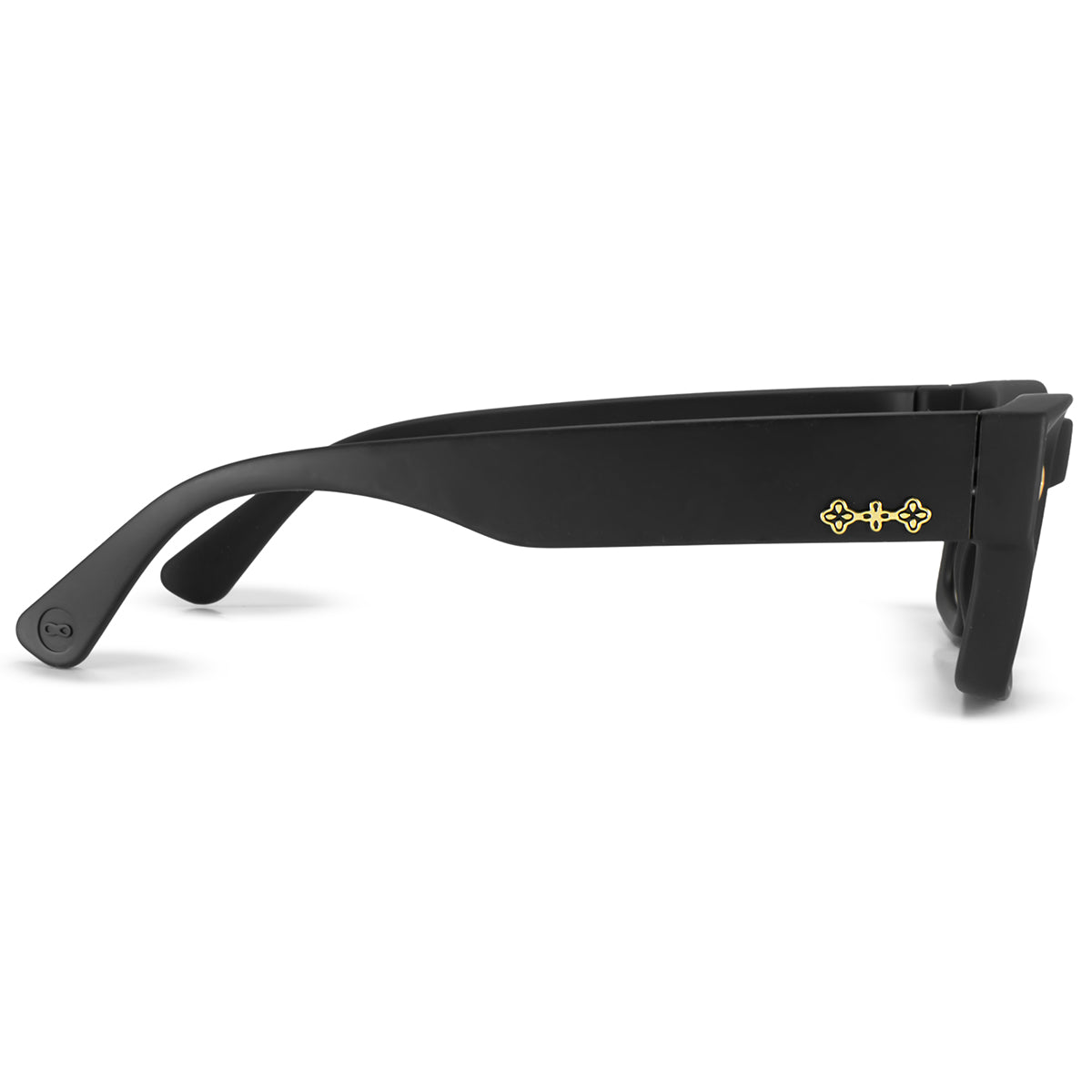 ÓCULOS DE SOL Admiration - Preto Fosco - Lente Cinza