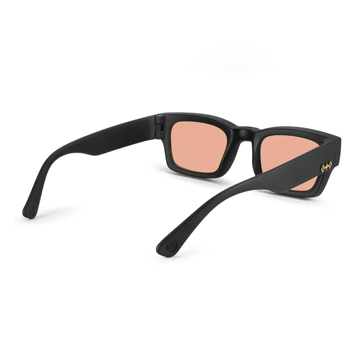 ÓCULOS DE SOL Admiration - Preto Fosco - Lente Coral