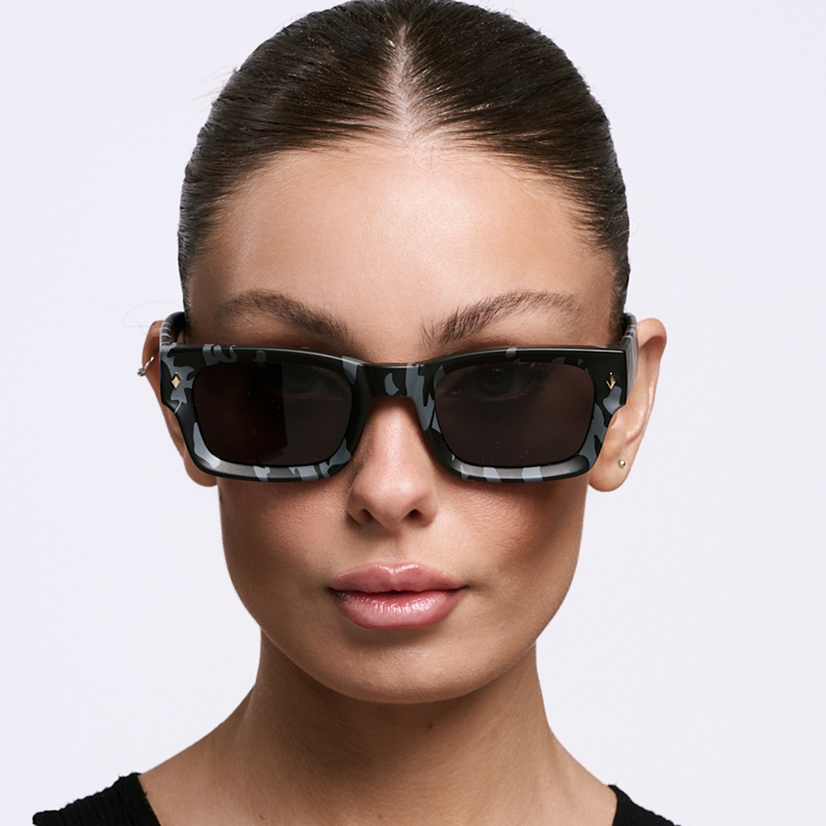 ÓCULOS DE SOL Admiration - Camuflado - Lente Cinza