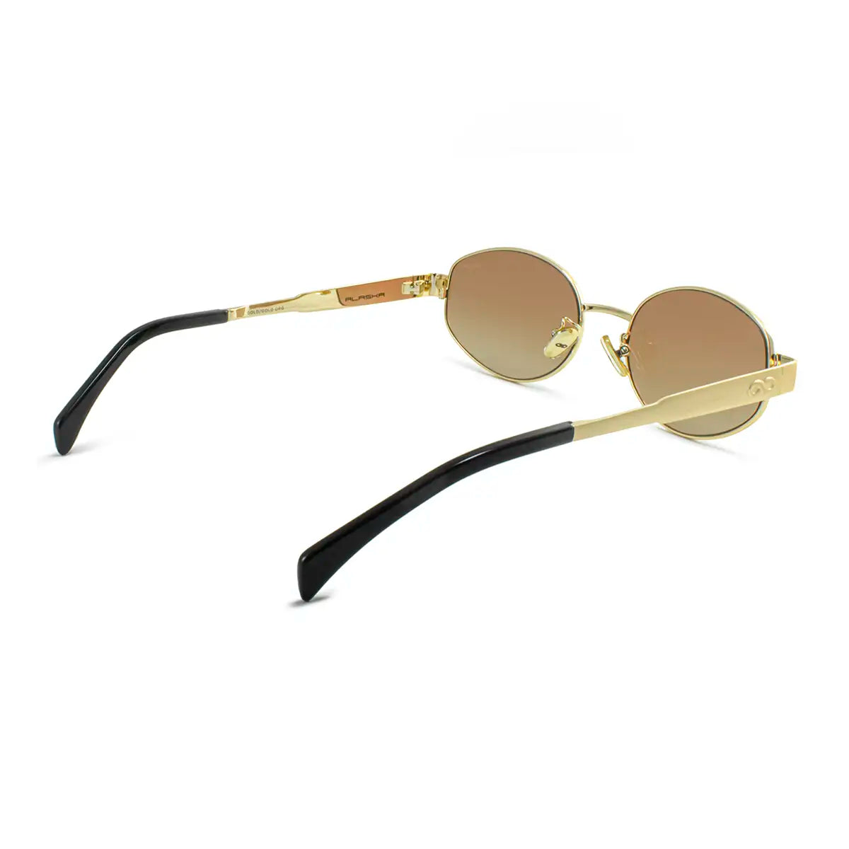 Óculos de sol Alaska - Ouro - Lente Ouro Espelho