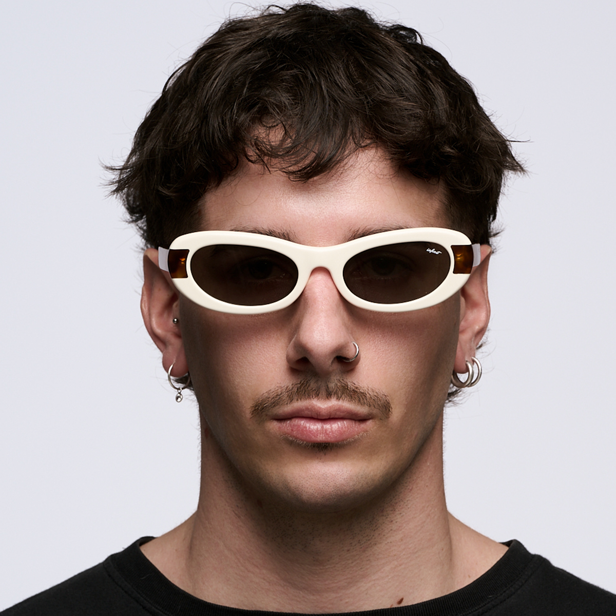 Óculos de sol Asahi - Bone - Lente Verde