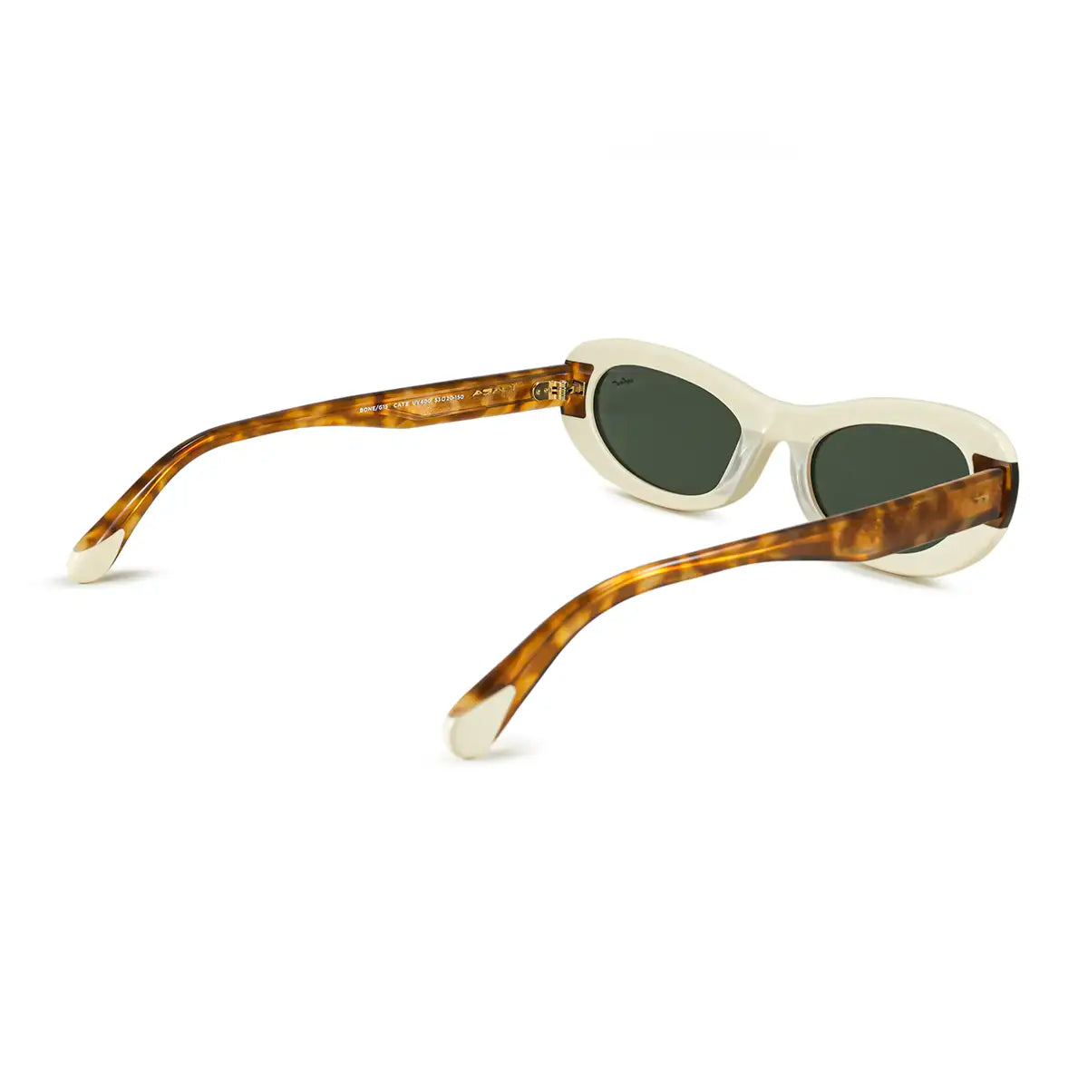 Óculos de sol Asahi - Bone - Lente Verde