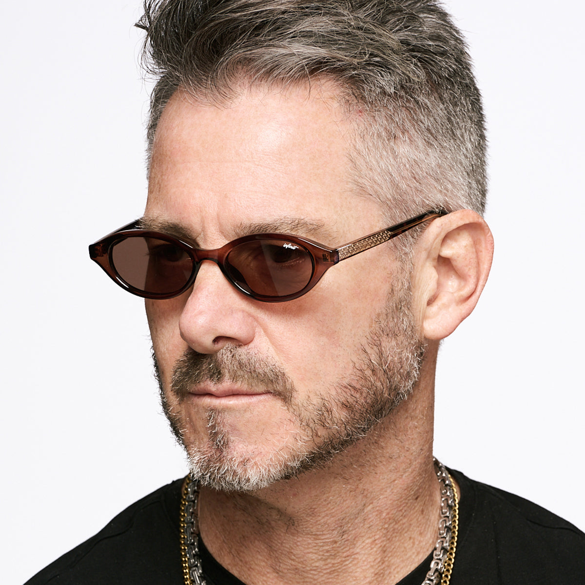 ÓCULOS DE SOL Brigitte - Borgonha - Lente Marrom