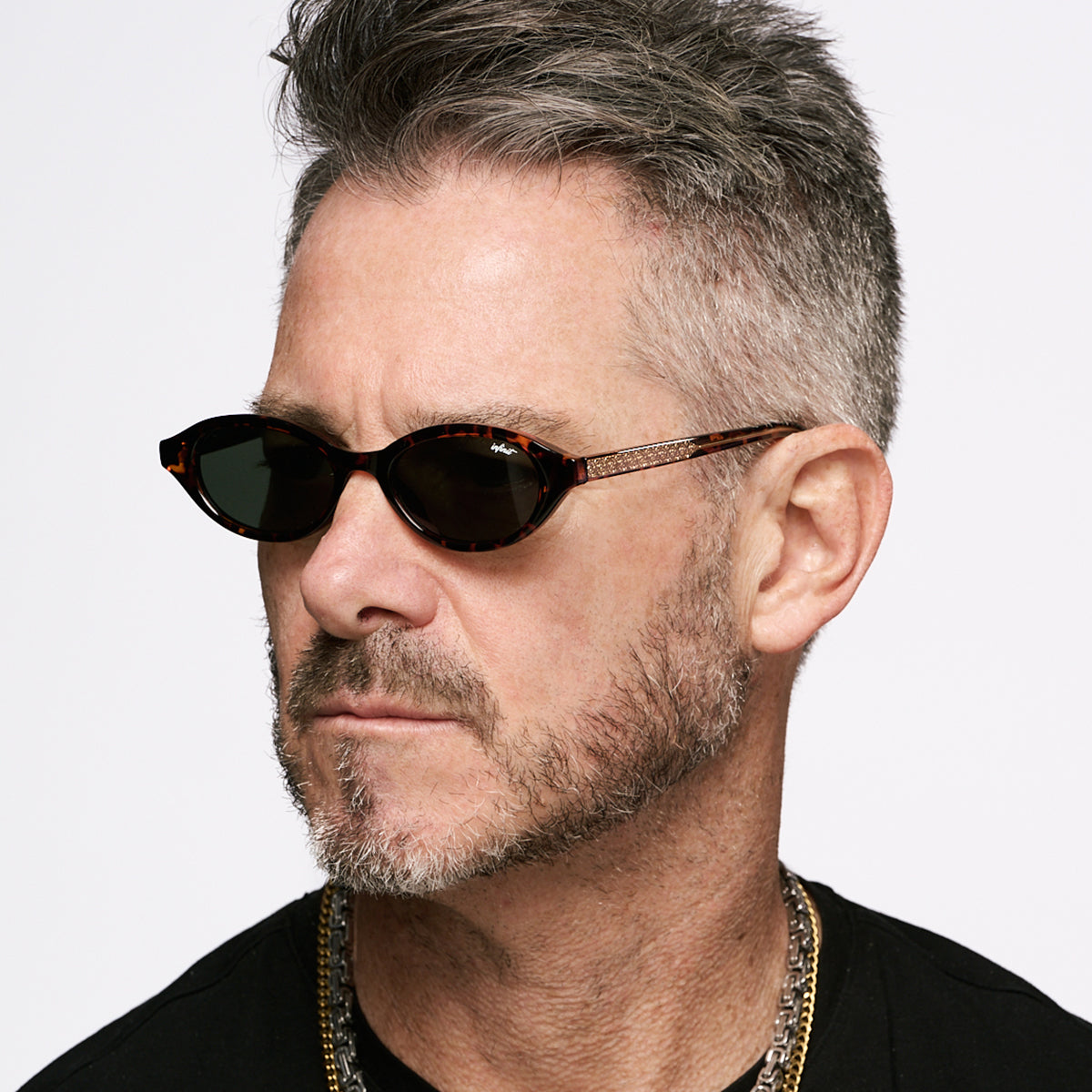 ÓCULOS DE SOL Brigitte - Dk Havana - Lente Verde