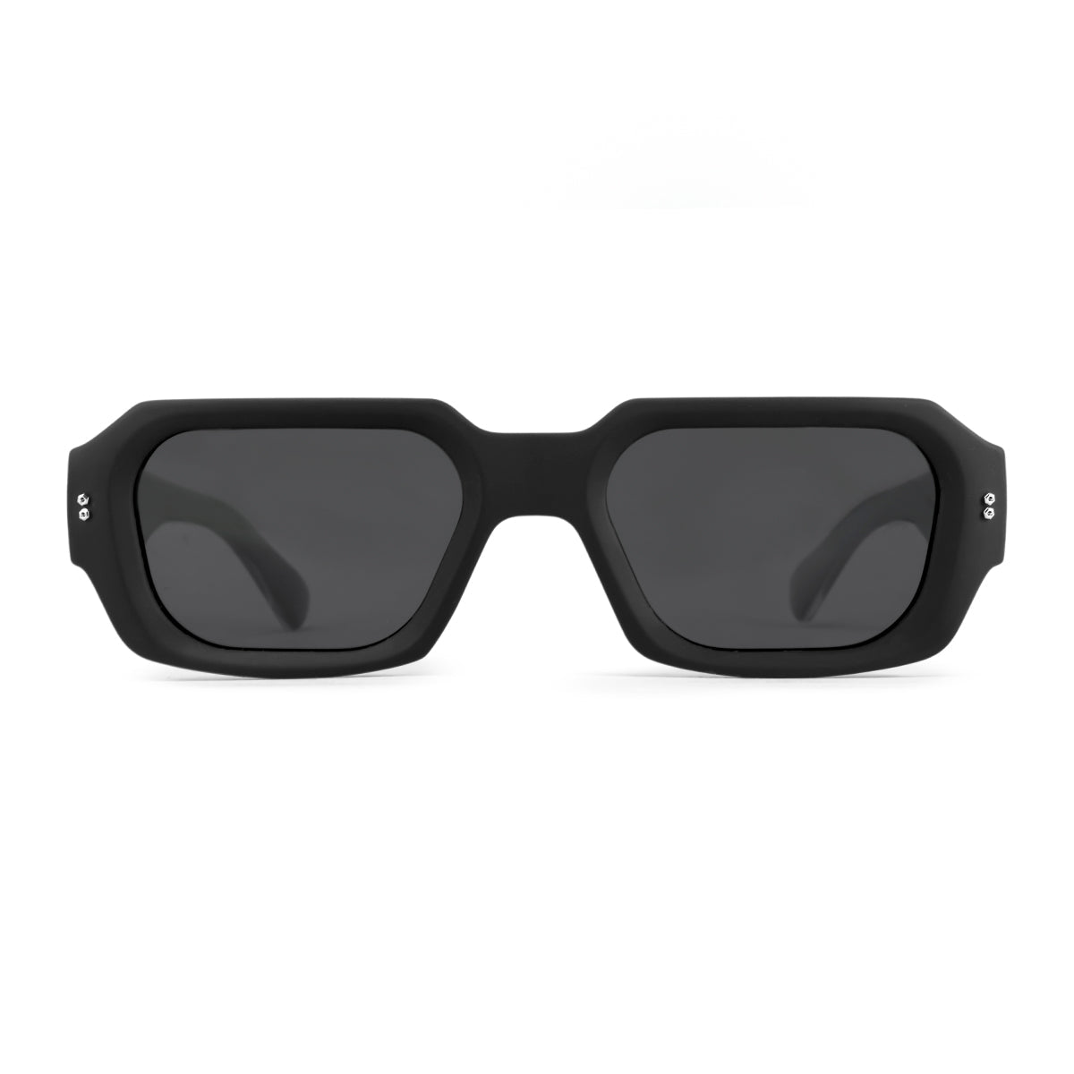 Óculos de sol Bronx - Preto Fosco - Lente Polarizada Cinza