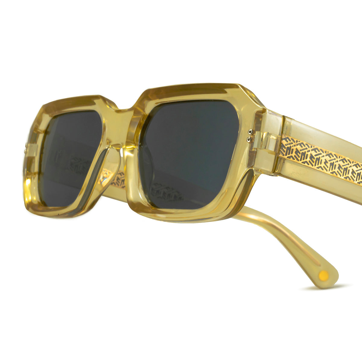 Óculos de sol Bronx - Champanhe - Lente Cinza
