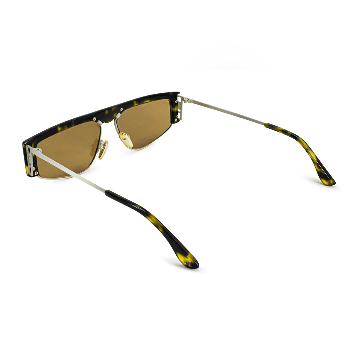 Óculos de sol Brooklyn - Luxury Series - Demi Verde - Lente Marrom