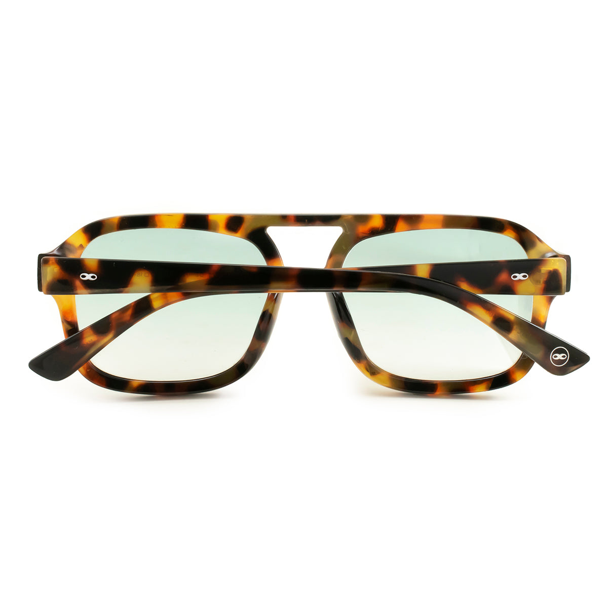 Óculos de sol Corsa - Demi Marrom - Lente Gradiente Verde