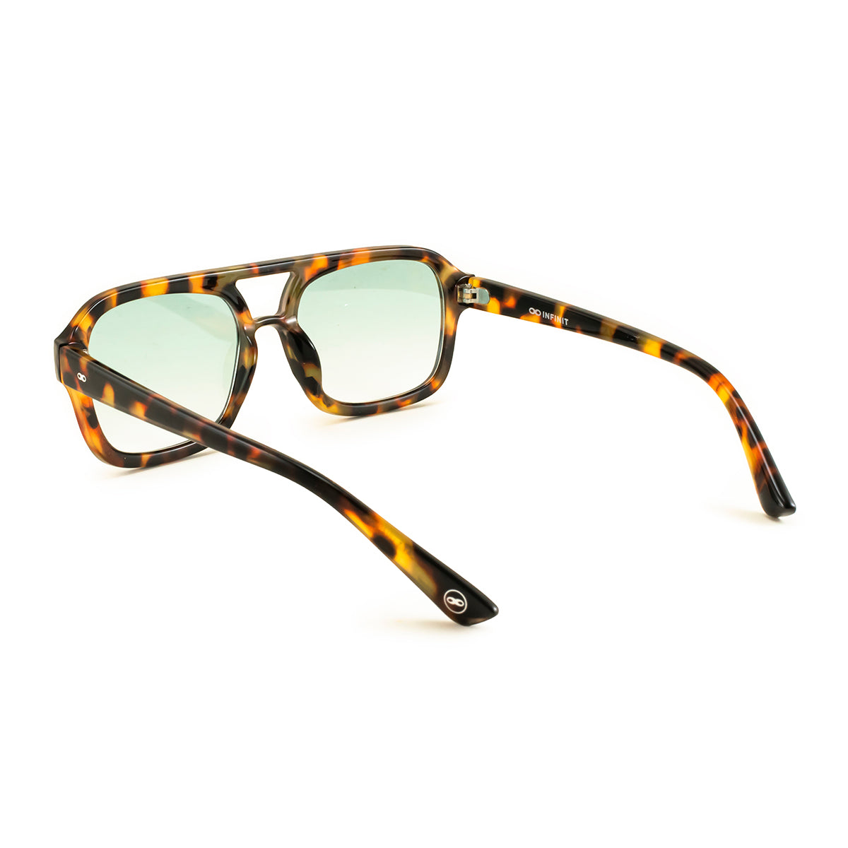 Óculos de sol Corsa - Demi Marrom - Lente Gradiente Verde