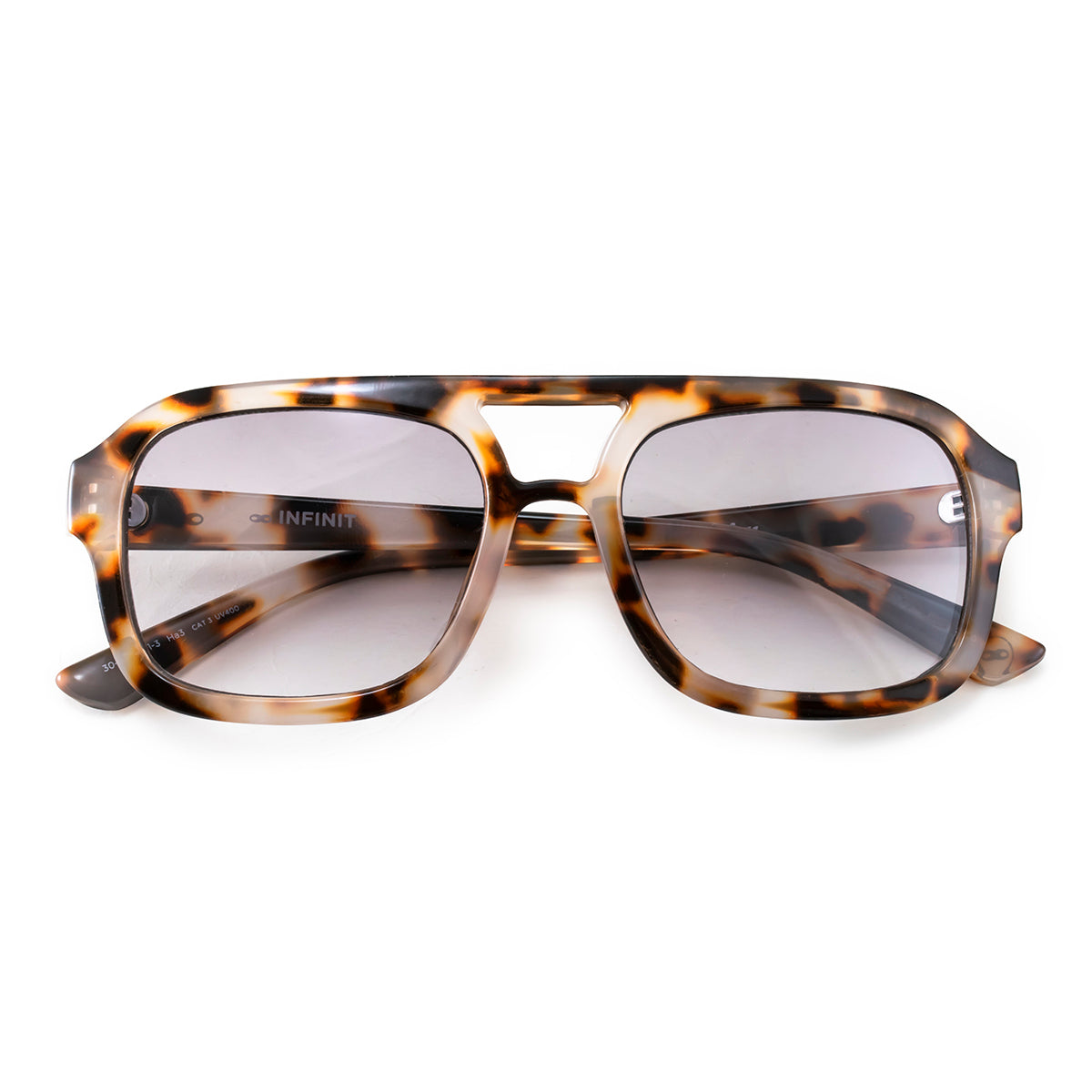 Óculos de sol Corsa - Demi Marrom - Lente Gradiente Cinza