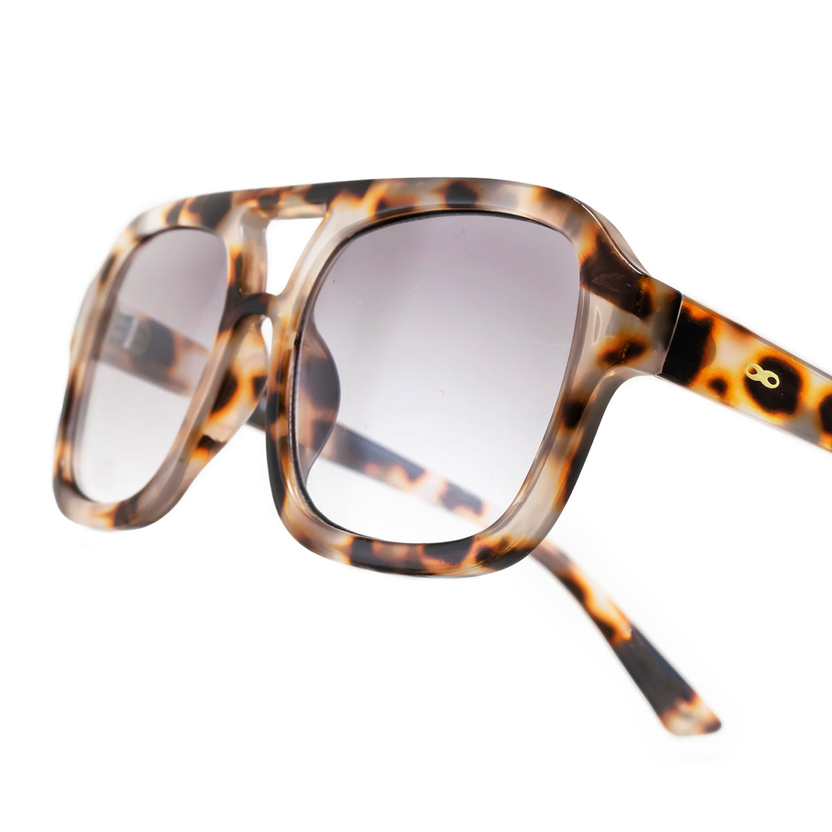 Óculos de sol Corsa - Demi Marrom - Lente Gradiente Cinza