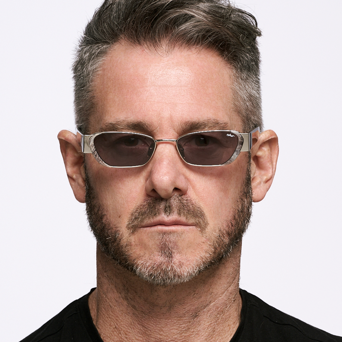 Óculos de sol Diana - Prata - Lente Cinza