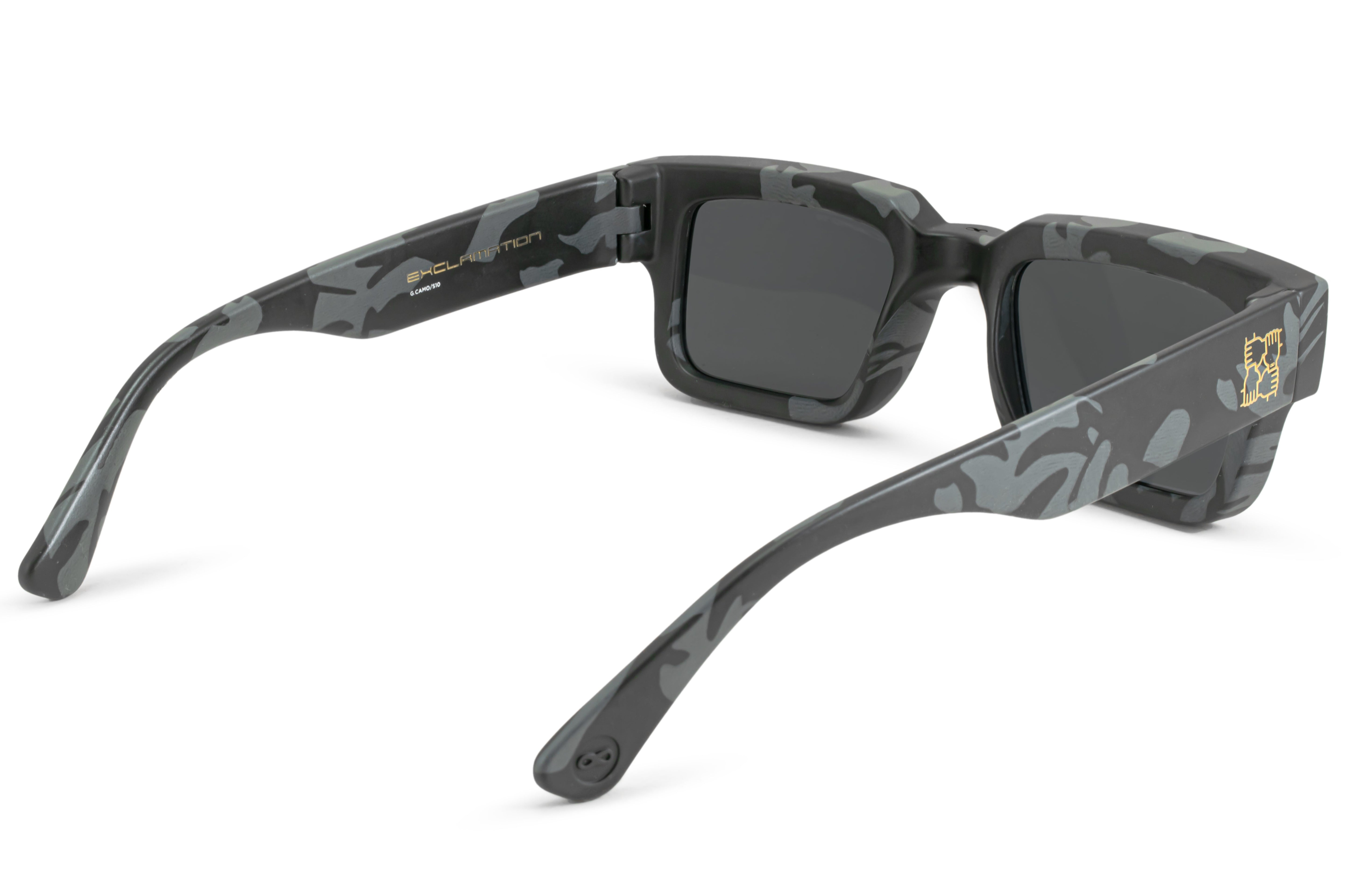 ÓCULOS DE SOL EXCLAMATION CAMUFLADO LENTE CINZA