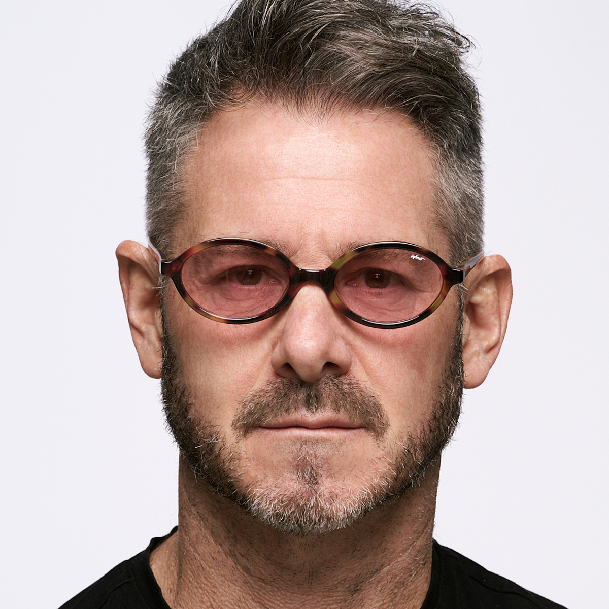 ÓCULOS DE SOL Fokus - Havana - Lente Rosa