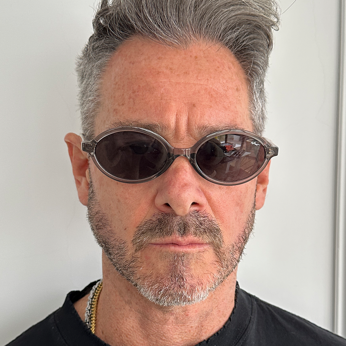 ÓCULOS DE SOL Fokus - Cinza Claro - Lente Cinza