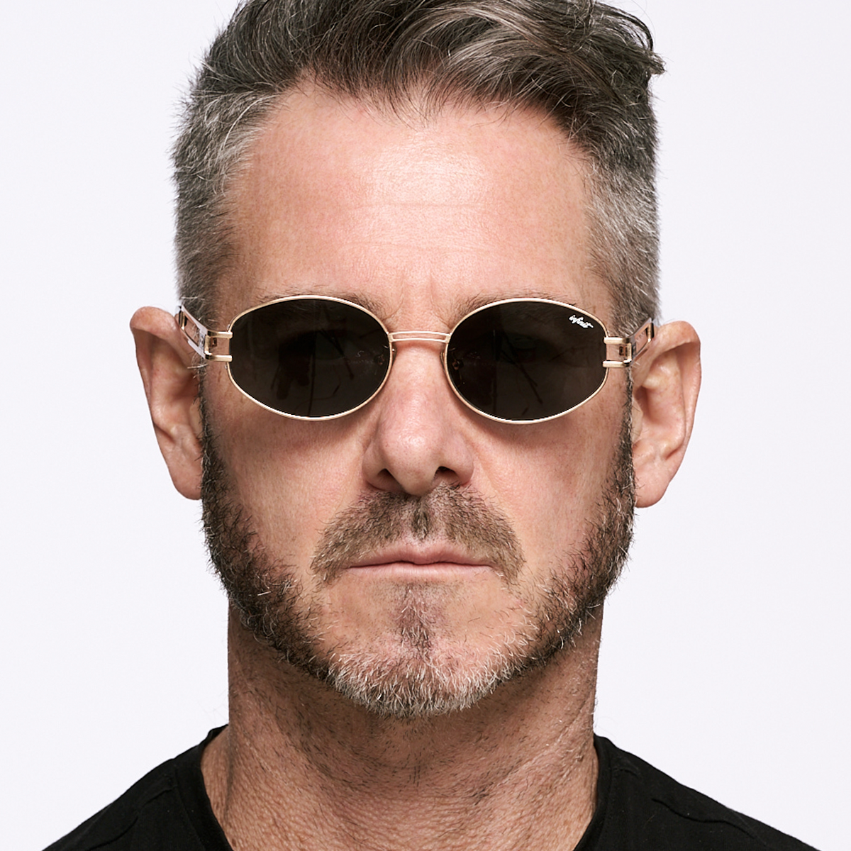 ÓCULOS DE SOL Georgia - Ouro - Lente Cinza