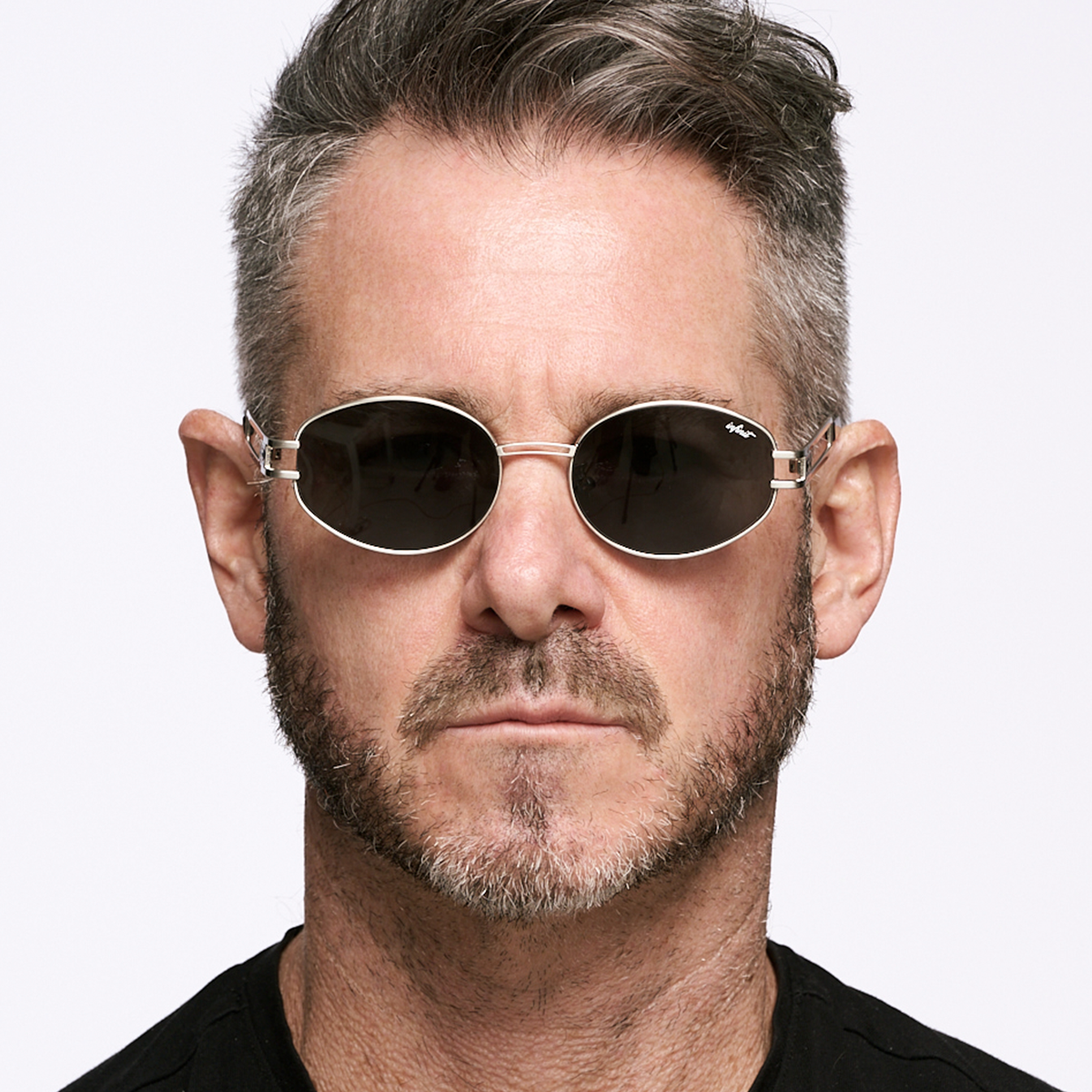 ÓCULOS DE SOL Georgia - Prata - Lente Cinza