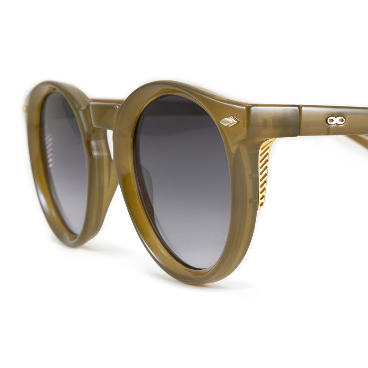 Óculos de sol Holbox Special Edition - Marrom leitoso - Lente degradada cinza