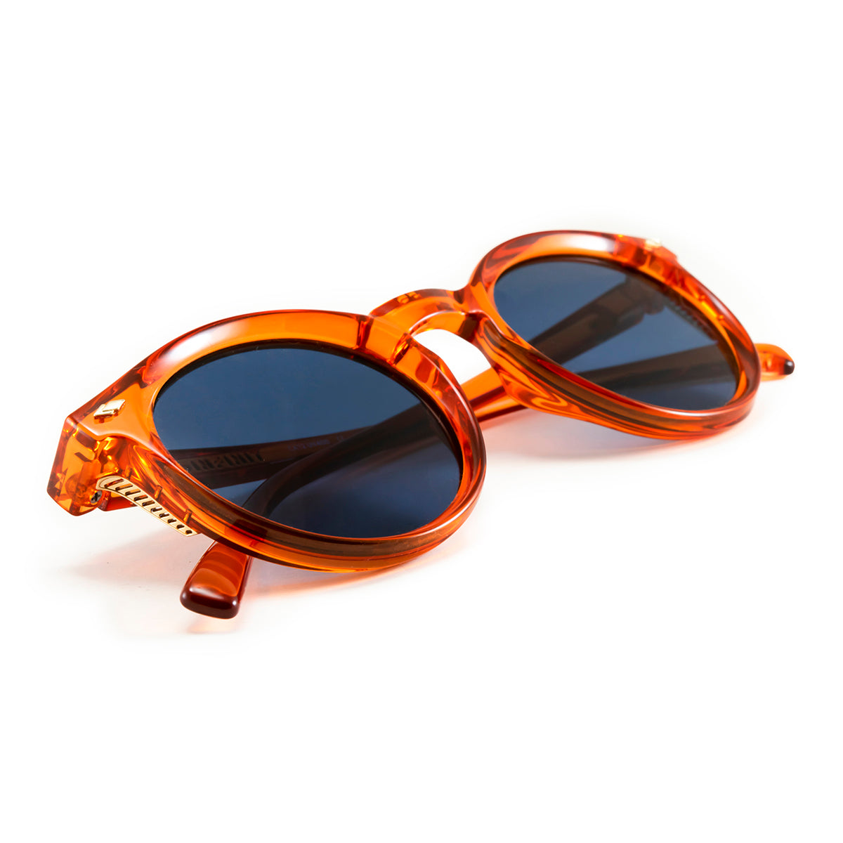 Óculos de sol Holbox - Cristal Caramelo - Lente Azul