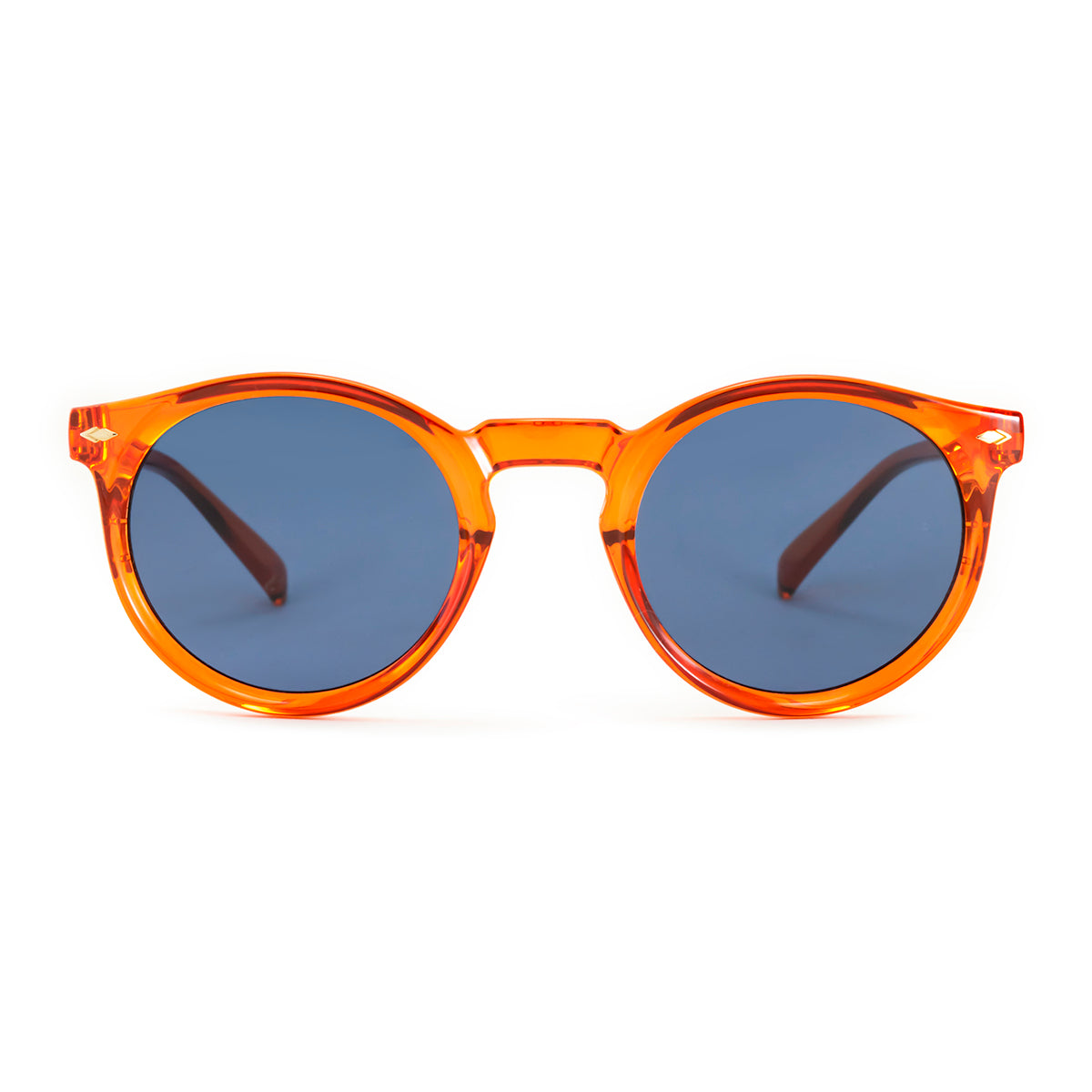 Óculos de sol Holbox - Cristal Caramelo - Lente Azul