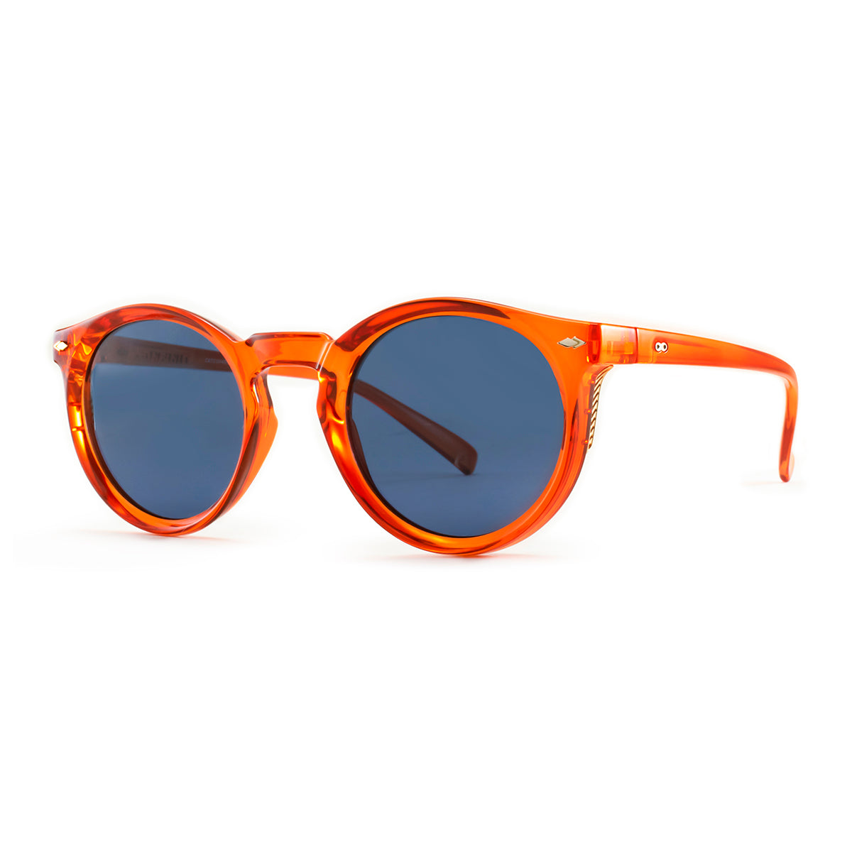 Óculos de sol Holbox - Cristal Caramelo - Lente Azul