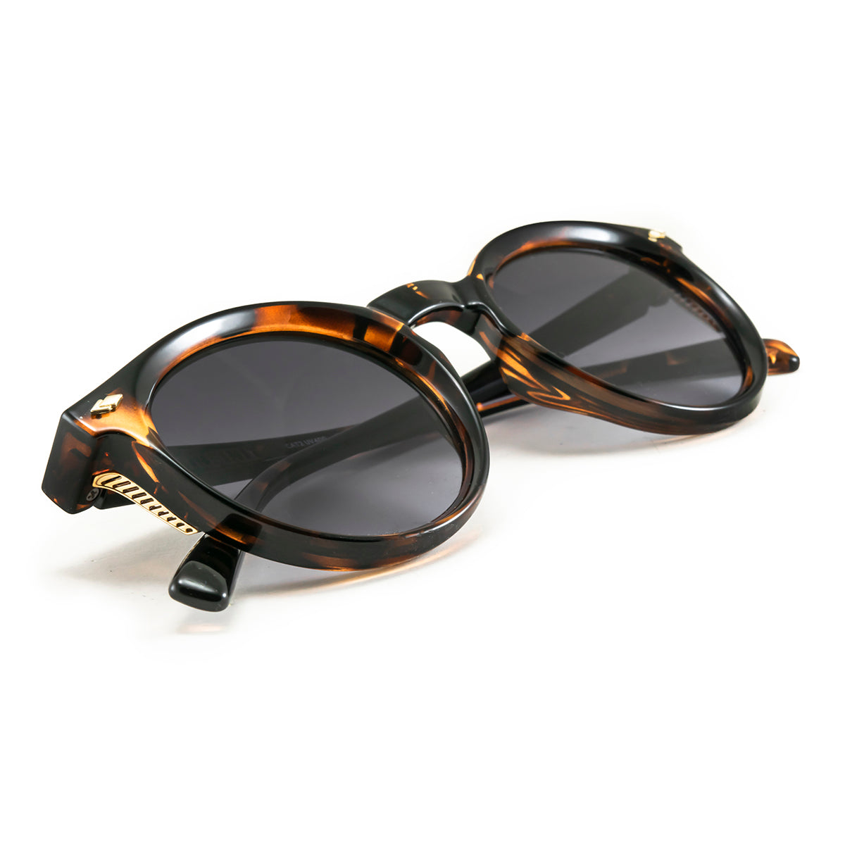 Óculos de sol Holbox - Tartaruga - Lente Gradiente Cinza