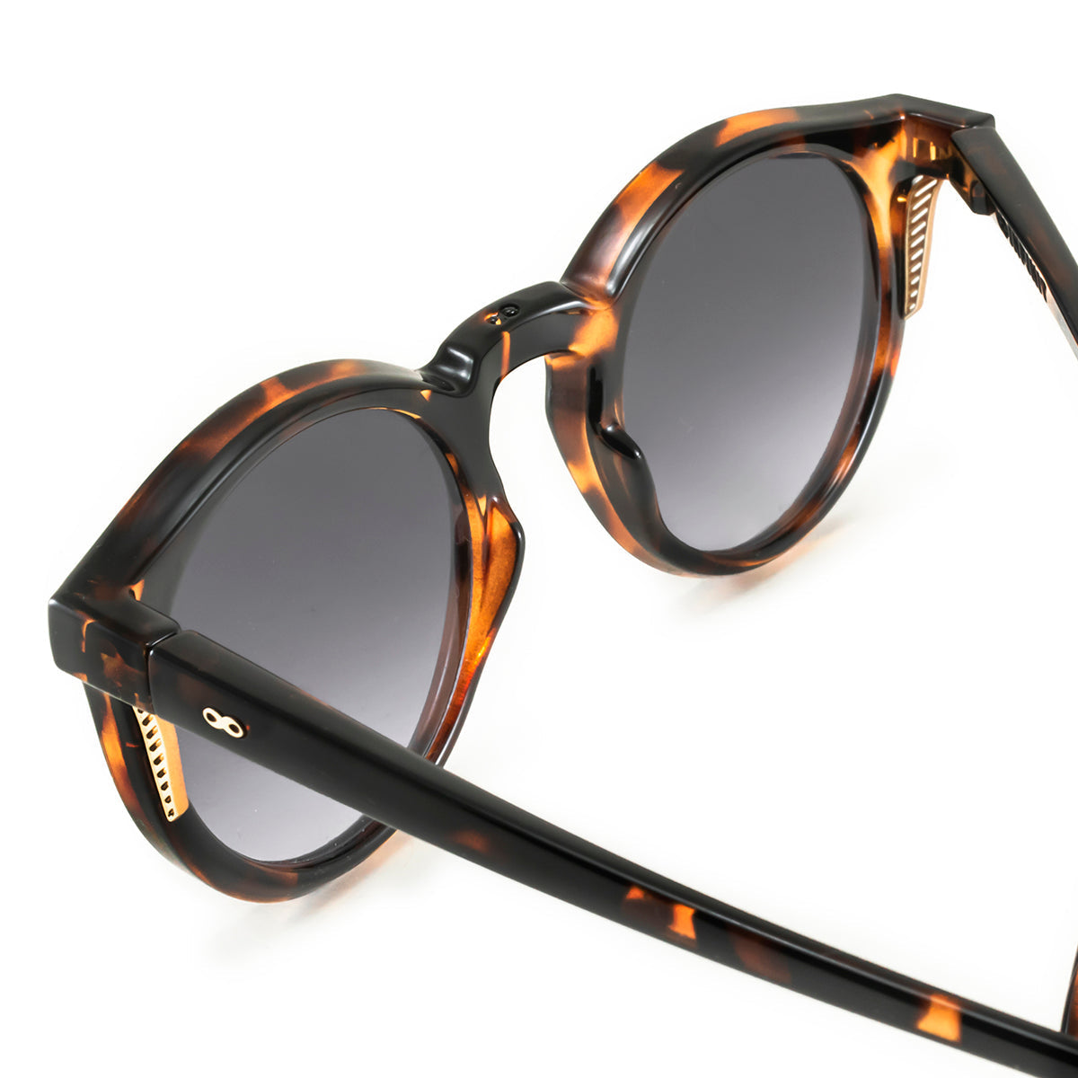 Óculos de sol Holbox - Tartaruga - Lente Gradiente Cinza