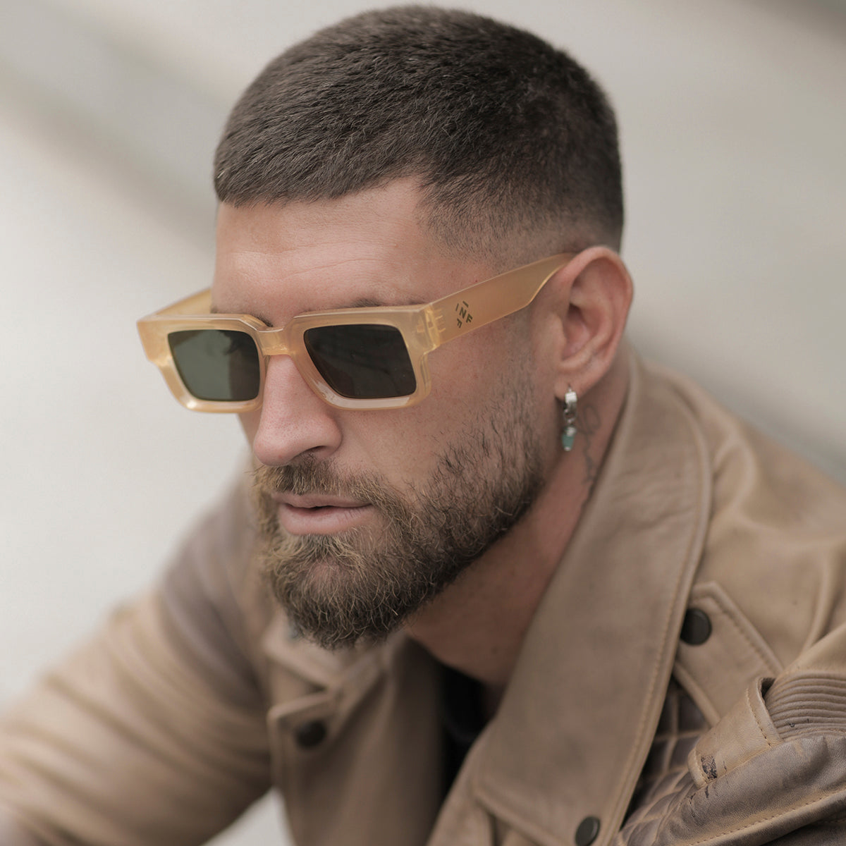 Óculos de sol EXCLAMATION - Mel - Lente Polarizada Verde