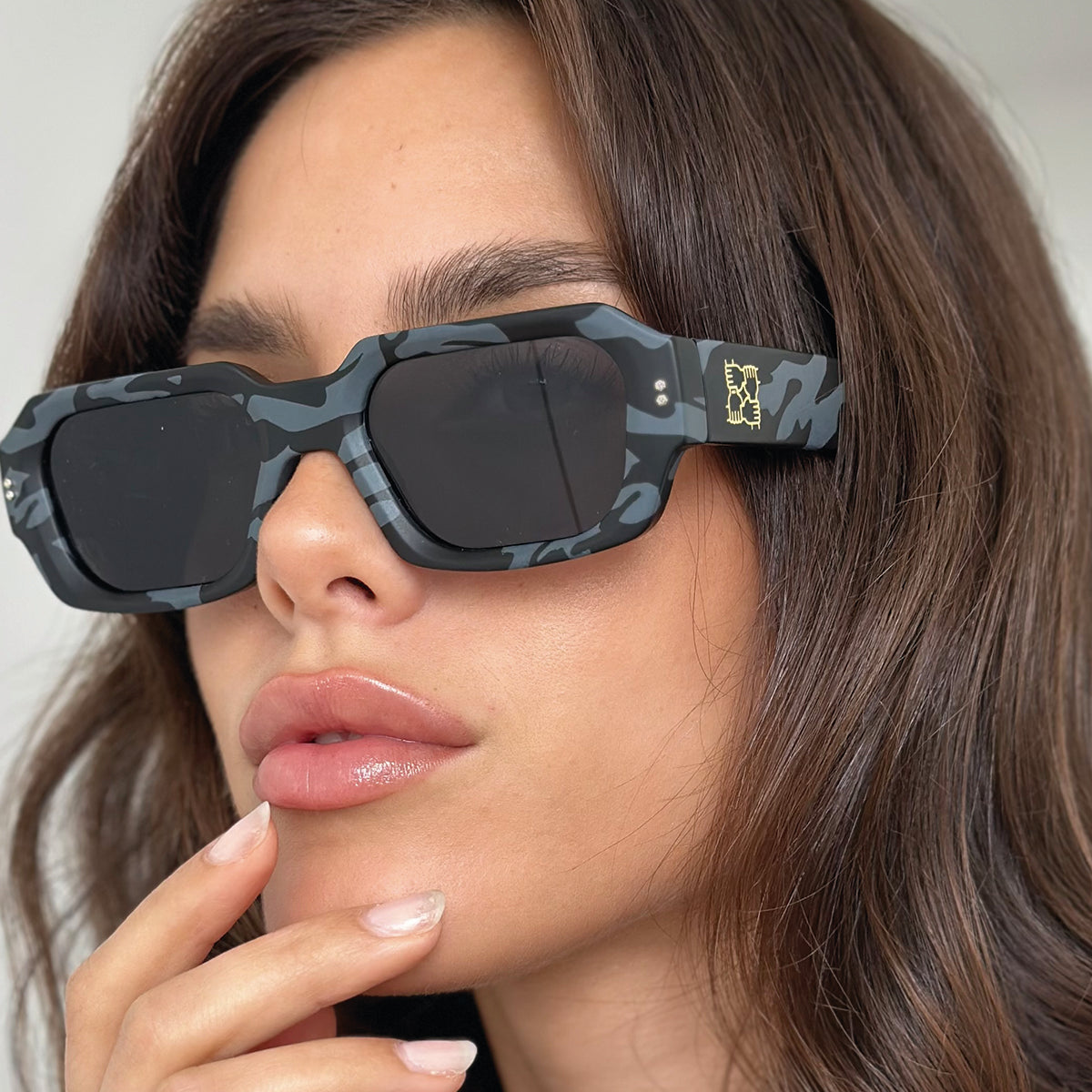 Óculos de sol Bronx - Camuflado - Lente Cinza
