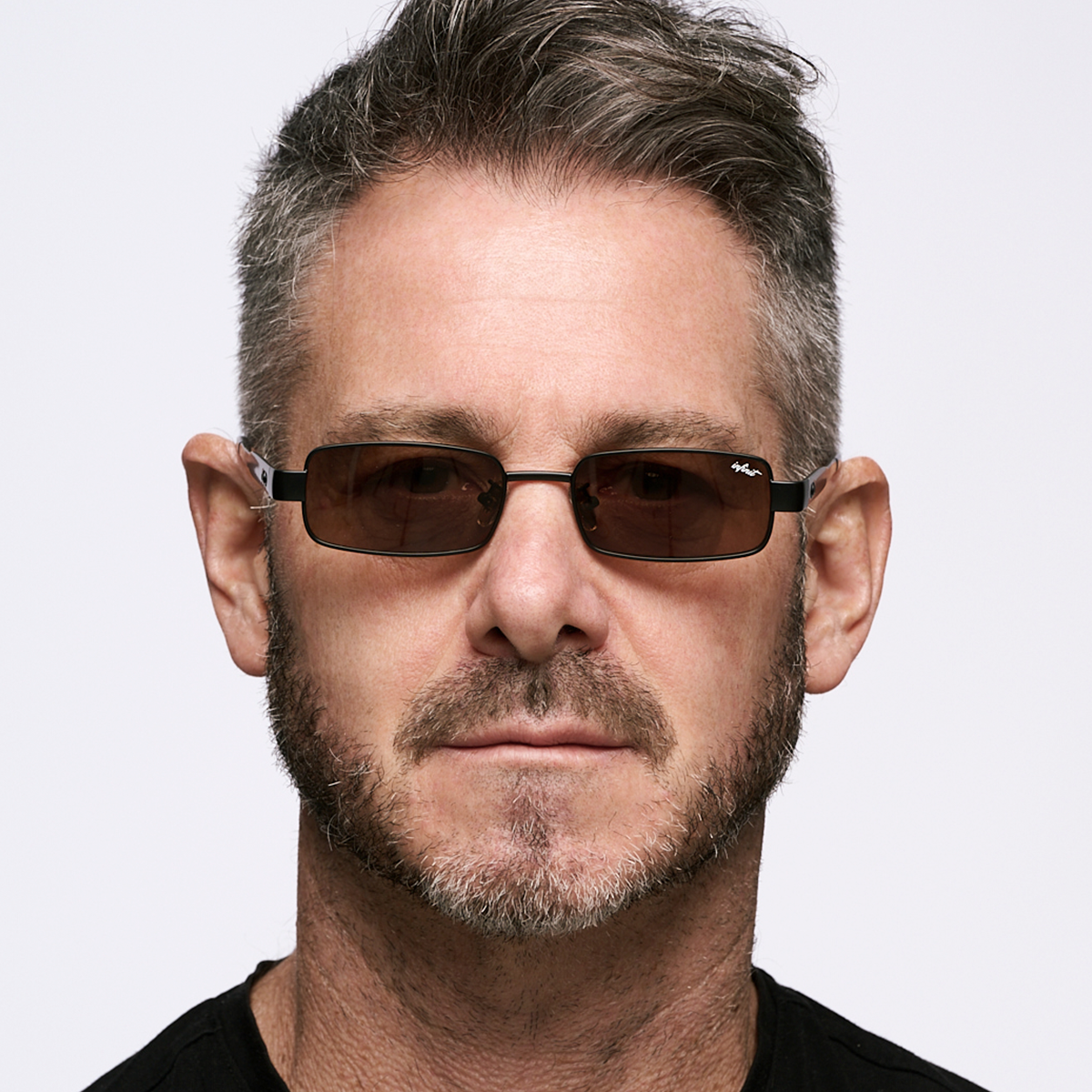 ÓCULOS DE SOL Honshu - Preto Fosco - Lente Marrom